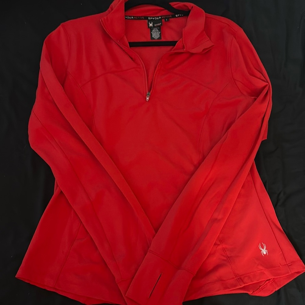 Spyder Red Long Sleeve